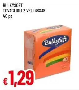Famila Bulkysoft tovaglioli 2 veli 38x38 offerta