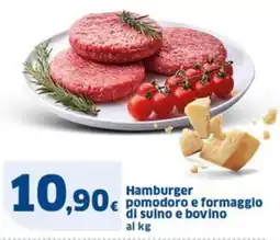 Sigma Hamburger pomodoro e formaggio di suino e bovino offerta