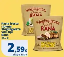 Sigma Pasta fresca riplena Sfogliagrezza Rana offerta