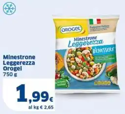 Sigma Minestrone Leggerezza Orogel offerta