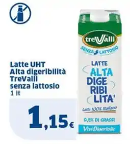 Sigma Latte UHT Alta digeribilità TreValli senza lattosio offerta