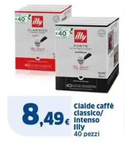 Sigma Cialde caffè classico/ intenso Illy offerta
