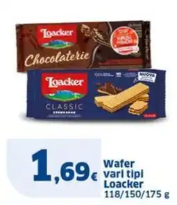 Sigma Wafer Loacker offerta