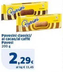 Sigma Pavesini classici/ al cacao/al caffé Pavesi offerta