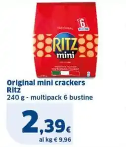 Sigma Original mini crackers Ritz offerta