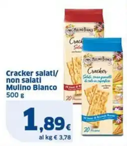 Sigma Cracker salati/ non salati Mulino Bianco offerta