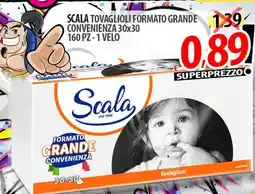 Il Genio Supermercato Scala tovaglioli formato grande convenienza 30x30 offerta