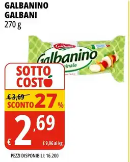 Tigros Galbanino GALBANI offerta