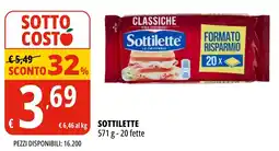 Tigros SOTTILETTE - 20 fette offerta