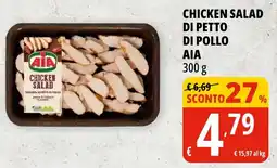 Tigros Chicken salad di petto di pollo AIA offerta