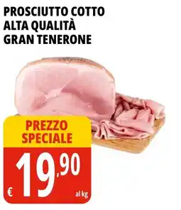 Tigros Prosciutto cotto alta qualità GRAN TENERONE offerta
