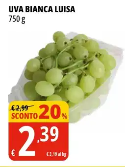 Tigros Uva bianca luisa offerta