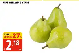 Tigros Pere william's verdi offerta