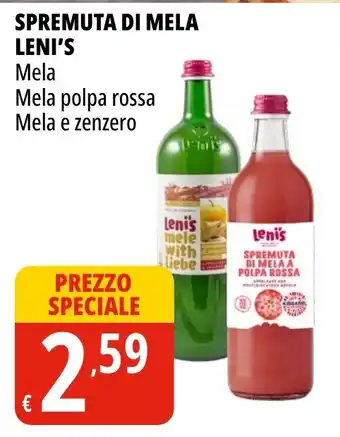 Tigros Spremuta di mela LENI'S offerta