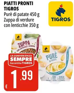 Tigros Piatti pronti TIGROS offerta