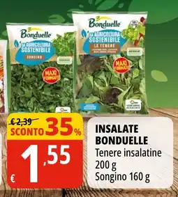 Tigros Insalate BONDUELLE offerta