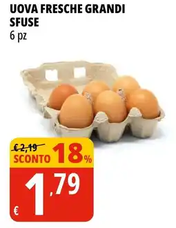 Tigros Uova fresche grandi sfuse offerta