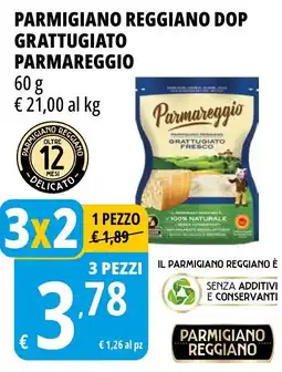 Tigros Parmigiano reggiano dop grattugiato PARMAREGGIO offerta