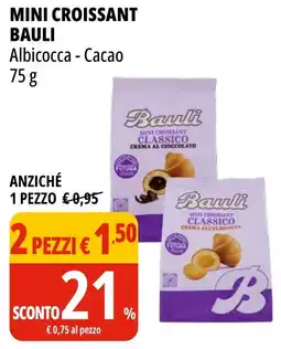 Tigros Mini croissant BAULI offerta