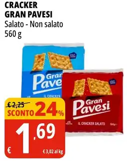 Tigros Cracker GRAN PAVESI offerta