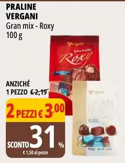 Tigros Praline VERGANI offerta