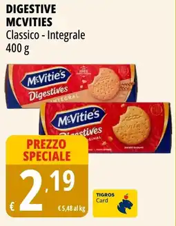 Tigros Digestive MCVITIES offerta