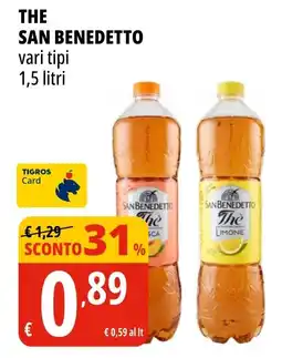 Tigros The SAN BENEDETTO offerta