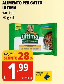 Tigros Alimento per gatto ULTIMA offerta