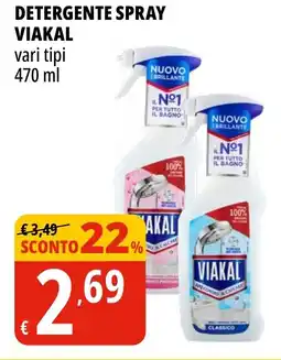 Tigros Detergente spray VIAKAL offerta