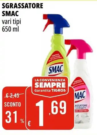 Tigros Sgrassatore SMAC offerta