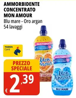 Tigros Ammorbidente concentrato MON AMOUR offerta