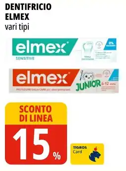 Tigros Dentifricio ELMEX offerta