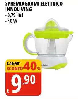 Tigros Spremiagrumi elettrico INNOLIVING offerta