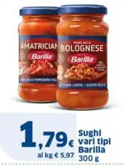 Sigma Sughi Barilla offerta
