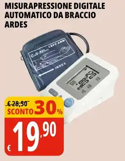 Tigros Misurapressione digitale automatico da braccio ARDES offerta
