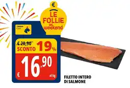 Tigros Filetto intero di salmone offerta