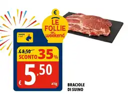 Tigros Braciole di suino offerta