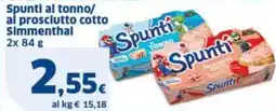 Sigma Spunti al tonno/ al prosciutto cotto Simmenthal offerta