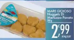 Crai MARE GIOIOSO Nuggets Di Merluzzo Panato offerta