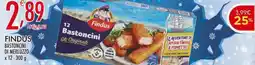 Crai Findus bastoncini di merluzzo x 12 offerta