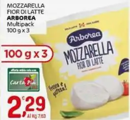 Crai Mozzarella fior di latte ARBOREA offerta