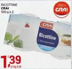 Crai Ricottine CRAI offerta