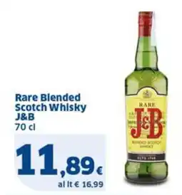 Sigma Rare Blended Scotch Whisky J&B offerta