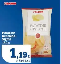 Sigma Patatine Rustiche Sigma offerta