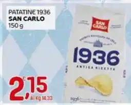 Crai Patatine 1936 SAN CARLO offerta