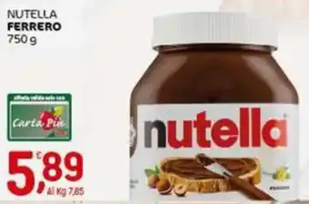 Crai Nutella FERRERO offerta