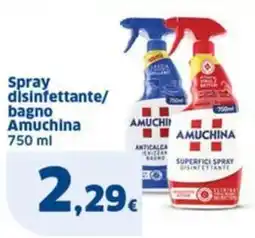 Sigma Spray disinfettante/ bagno Amuchina offerta