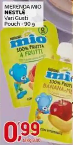 Crai Merenda mio NESTLE offerta