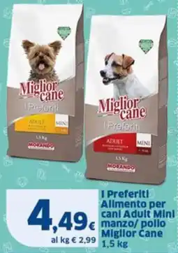 Sigma I Preferiti Alimento per cani Adult Mini manzo/pollo Miglior Cane offerta