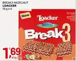 Crai Break3 hazelnut LOACKER offerta